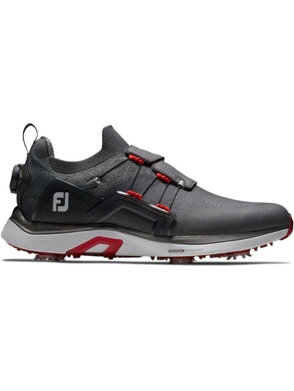 FootJoy FJ HyperFlex BOA Golf Shoes Dial Lace Men's 8 Wide Waterproof Gray 51045